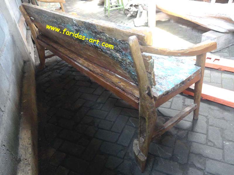 Bangko Kayu Jati ex. Prau (Asli)